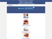 Tablet Screenshot of elherpesgenital.com
